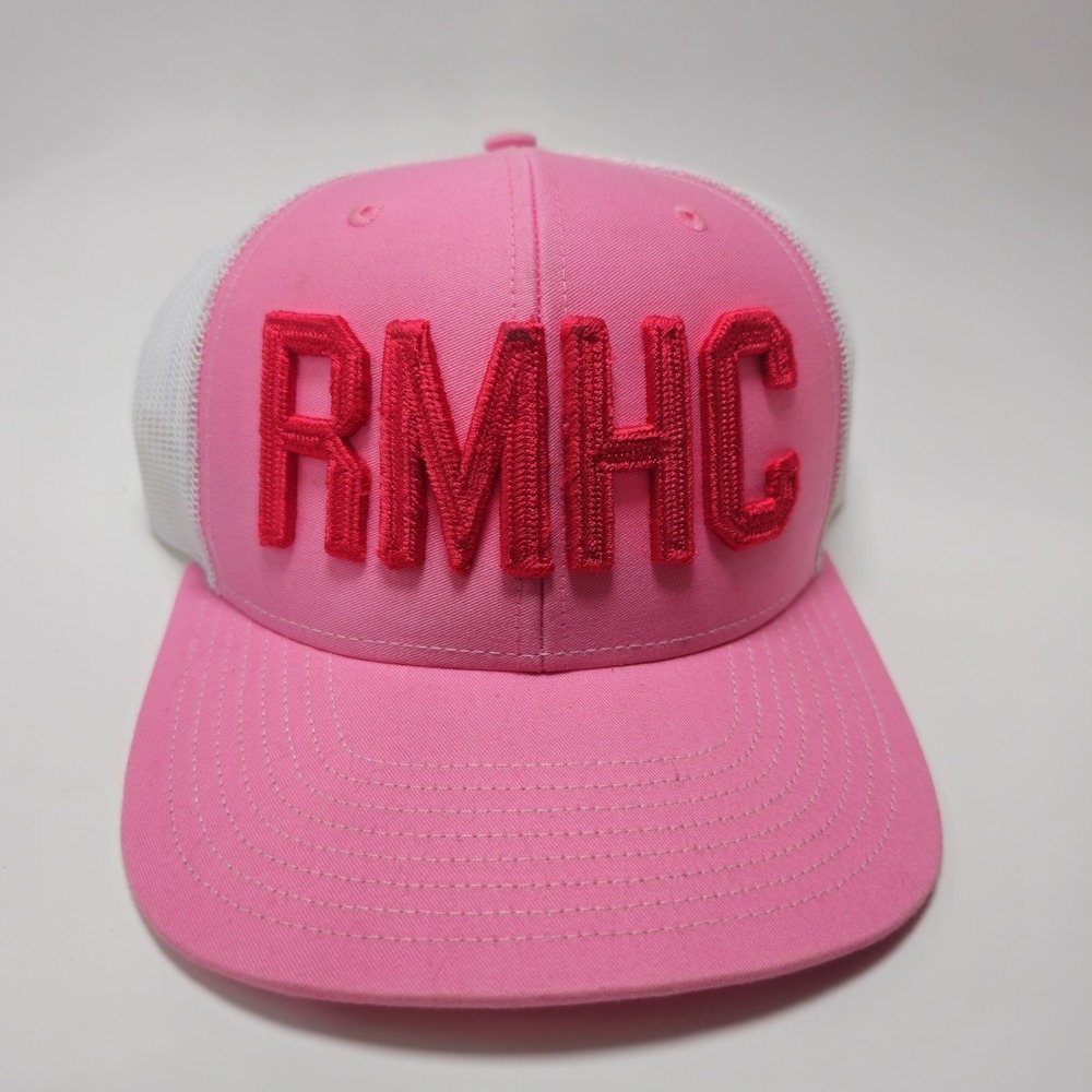 Richardson 112 RMHC Hat Hot Pink/white